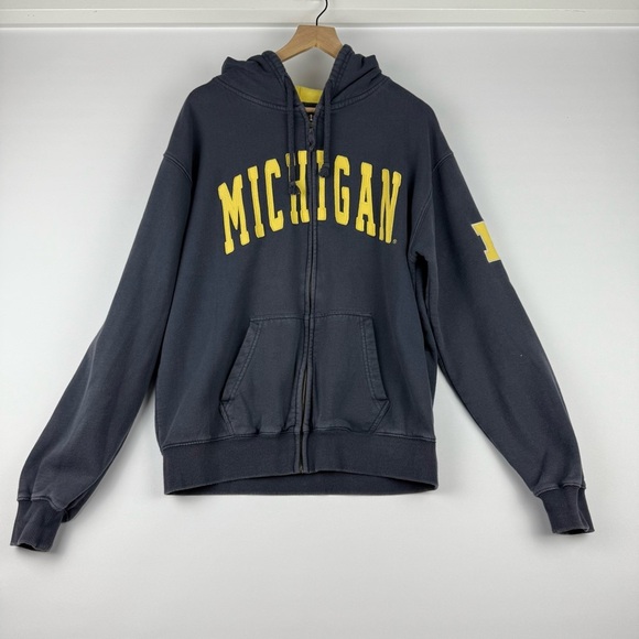 University of Michigan Full-Zip Hoodie – Colosseum Athletics – Size Large - Picture 1 of 7